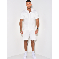 Ensemble short et chemise Ensemble short et chemise