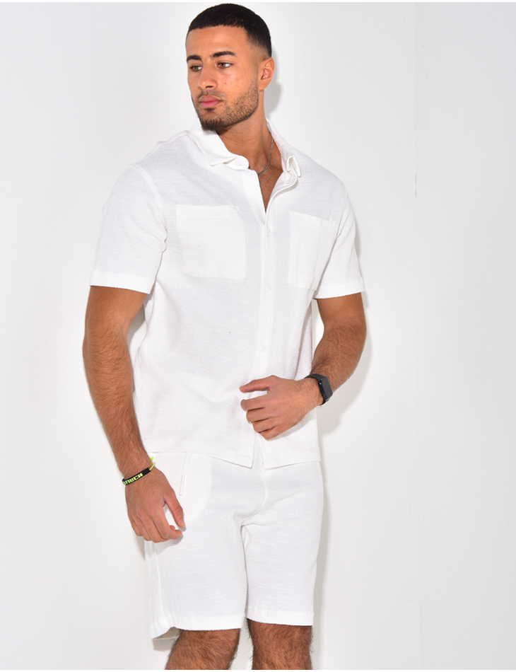 Ensemble short et chemise Ensemble short et chemise