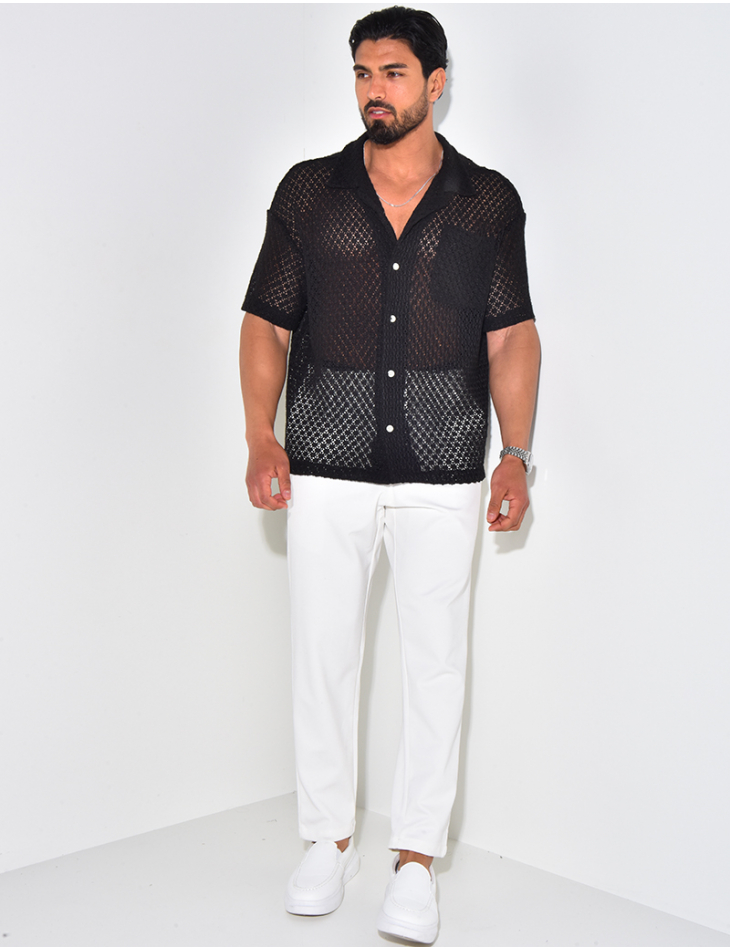 Chemise ajourée Chemise ajourée