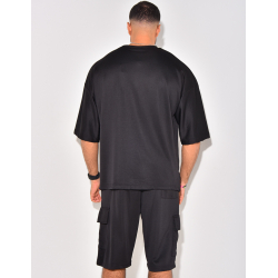 Ensemble short et t-shirt à poches Ensemble short et t-shirt à poches