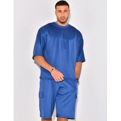 Ensemble short et t-shirt à poches Ensemble short et t-shirt à poches