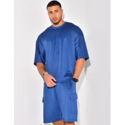 Ensemble short et t-shirt à poches Ensemble short et t-shirt à poches