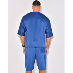 Ensemble short et t-shirt à poches Ensemble short et t-shirt à poches