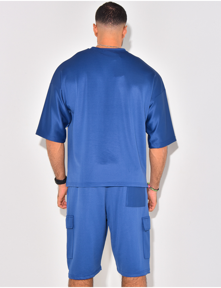 Ensemble short et t-shirt à poches Ensemble short et t-shirt à poches