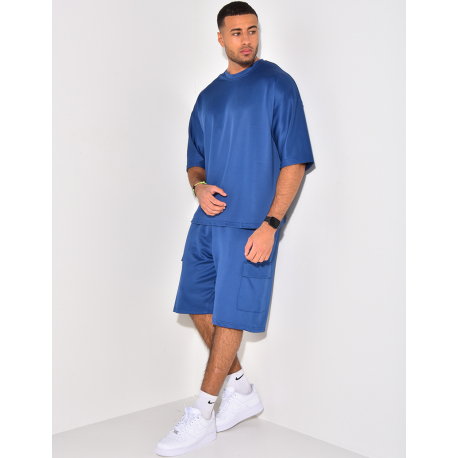 Ensemble short et t-shirt à poches Ensemble short et t-shirt à poches