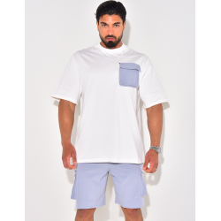Ensemble short et t-shirt à poches Ensemble short et t-shirt à poches