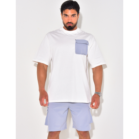 Ensemble short et t-shirt à poches Ensemble short et t-shirt à poches