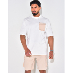 Ensemble short et t-shirt à poches Ensemble short et t-shirt à poches