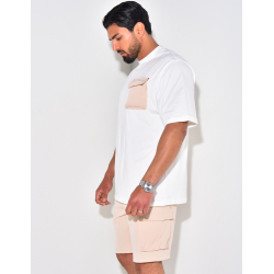 Ensemble short et t-shirt à poches Ensemble short et t-shirt à poches