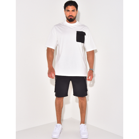 Ensemble short et t-shirt à poches Ensemble short et t-shirt à poches