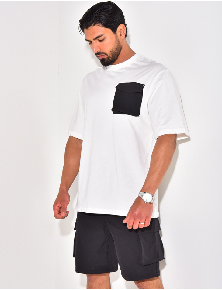 Ensemble short et t-shirt à poches Ensemble short et t-shirt à poches