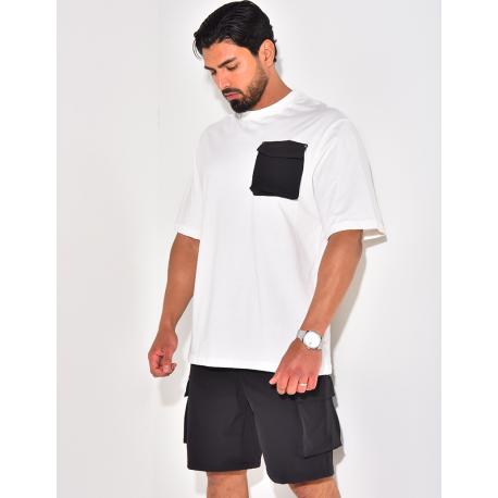 Ensemble short et t-shirt à poches Ensemble short et t-shirt à poches