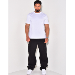 Jeans à poches et ceinture élastique Jeans à poches et ceinture élastique