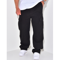 Jeans à poches et ceinture élastique Jeans à poches et ceinture élastique