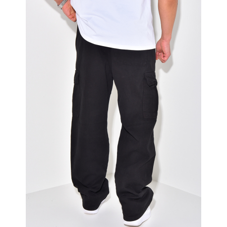 Jeans à poches et ceinture élastique Jeans à poches et ceinture élastique