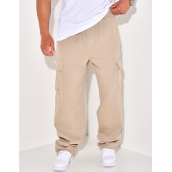 Jeans à poches et ceinture élastique Jeans à poches et ceinture élastique