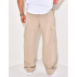 Jeans à poches et ceinture élastique Jeans à poches et ceinture élastique