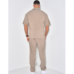 Ensemble chemise plissés Ensemble chemise plissés