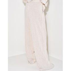 Striped linen trousers Striped linen trousers