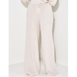 Striped linen trousers Striped linen trousers