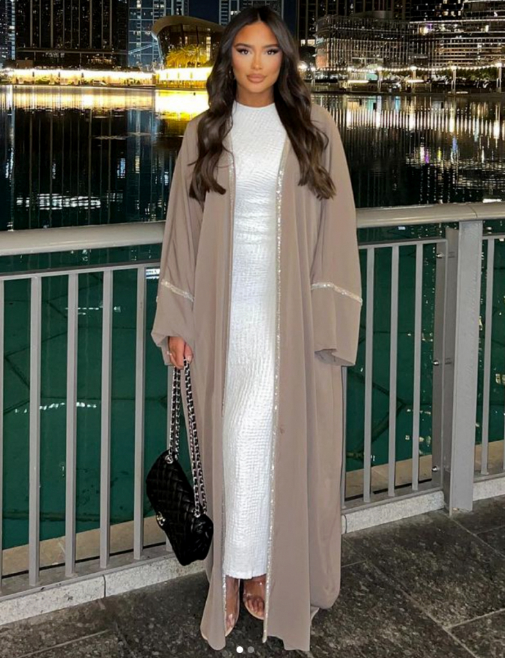 Kimono oversize à petites perles Kimono oversize à petites perles