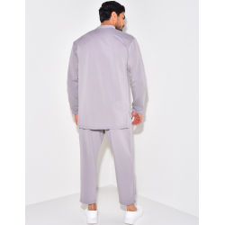 Ensemble pantalon et chemise à col rond Ensemble pantalon et chemise à col rond