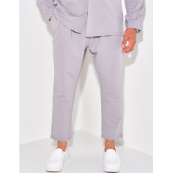 Ensemble pantalon et chemise à col rond Ensemble pantalon et chemise à col rond