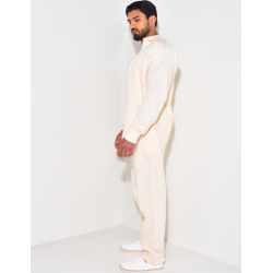 Ensemble pantalon et chemise en lin Ensemble pantalon et chemise en lin