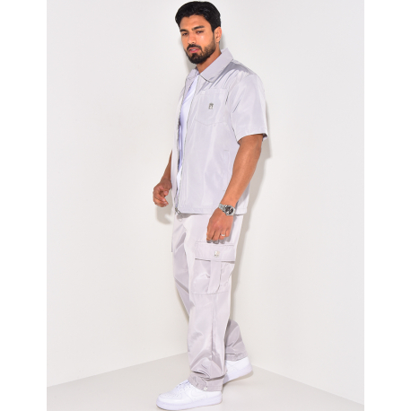 Ensemble cargo avec arc de triomphe Ensemble cargo avec arc de triomphe