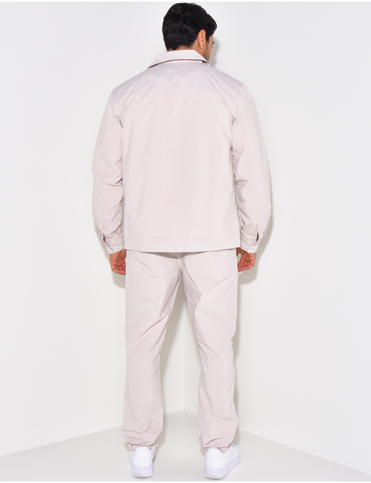 Ensemble fin pantalon et chemise à boutons pressions Ensemble fin pantalon et chemise à boutons pressions