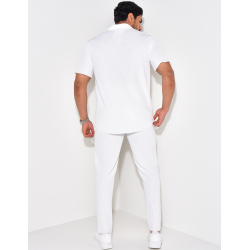 Ensemble pantalon et chemise plissé Ensemble pantalon et chemise plissé