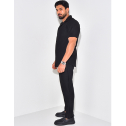 Ensemble pantalon et chemise plissé Ensemble pantalon et chemise plissé