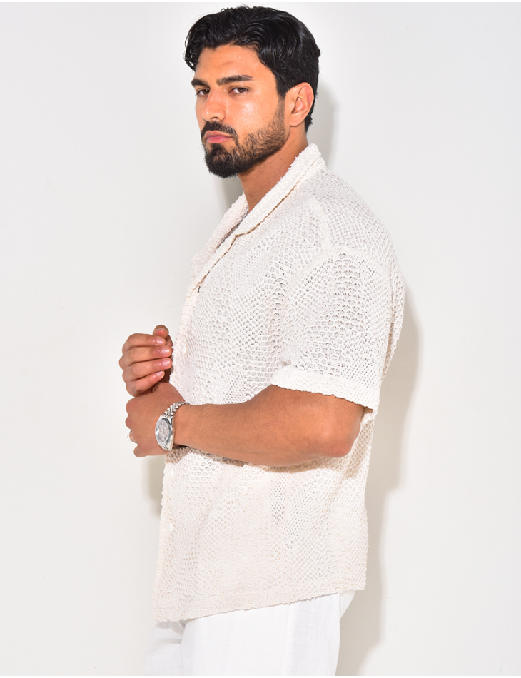 Chemise ajourée