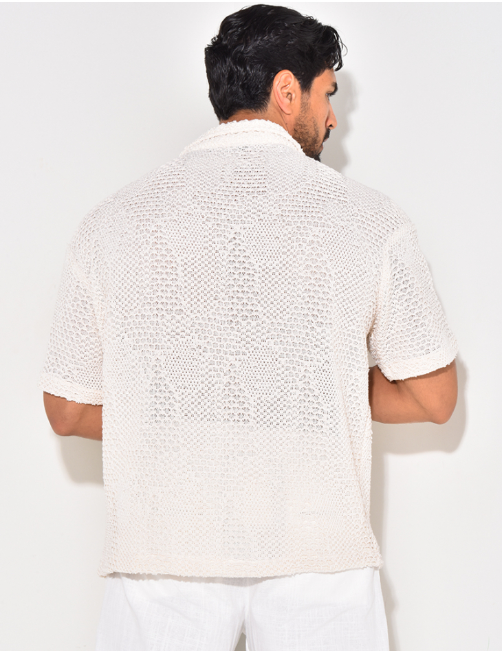 Chemise ajourée