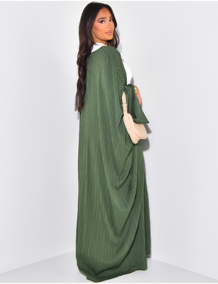 Long vest and pants set