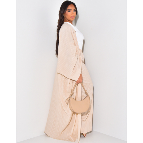 Long vest and pants set