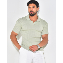 Polo côtelé cintré Polo côtelé cintré