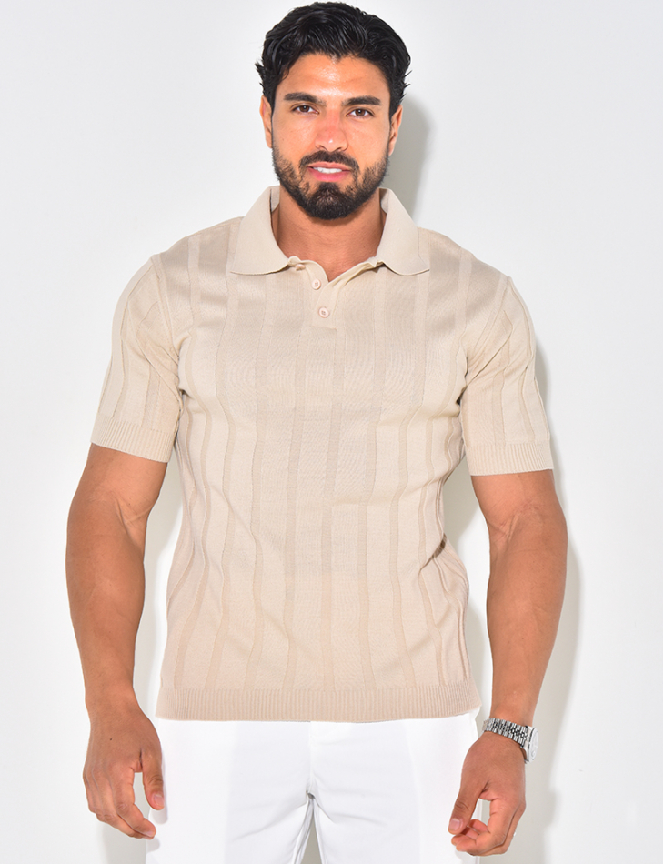 Polo côtelé Polo côtelé