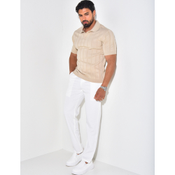 Polo côtelé Polo côtelé