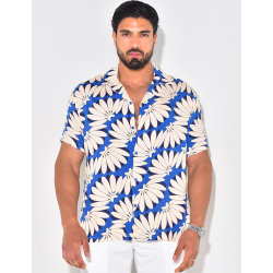 Chemise manches courtes à motifs Chemise manches courtes à motifs