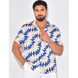 Chemise manches courtes à motifs Chemise manches courtes à motifs