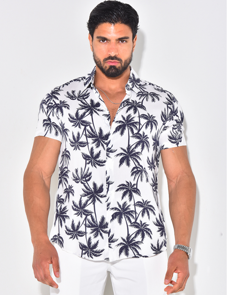 Chemise fluide à motifs Chemise fluide à motifs