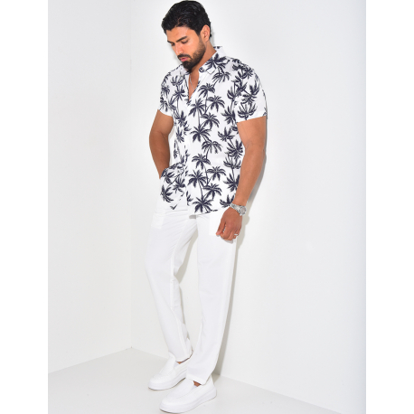 Chemise fluide à motifs Chemise fluide à motifs