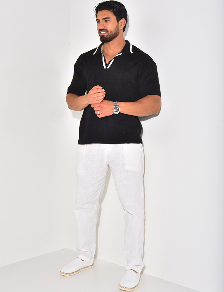 Polo côtelé Polo côtelé