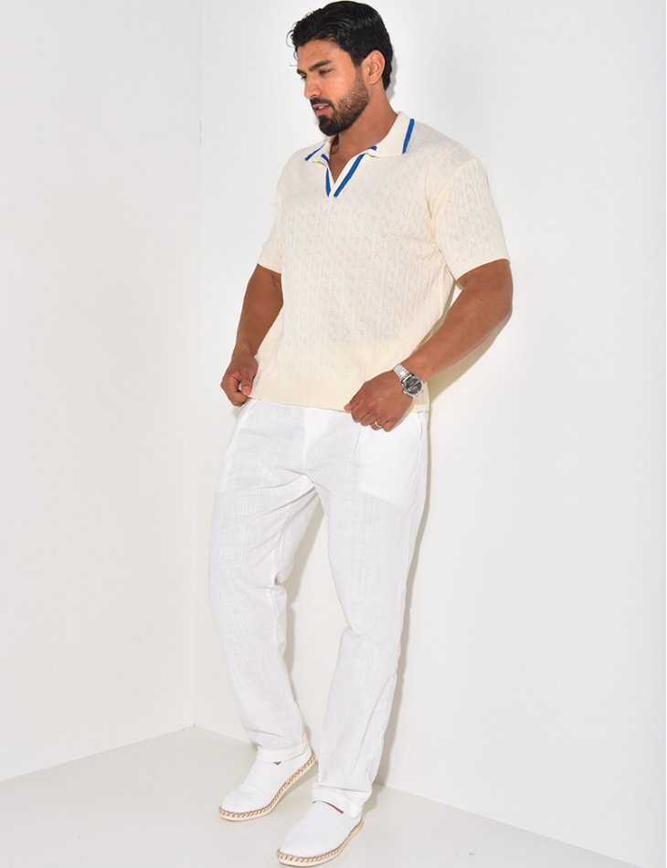 Polo côtelé Polo côtelé