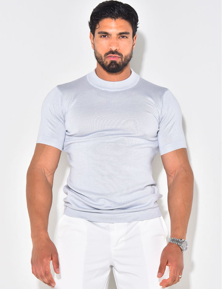 Pull fin à col rond Pull fin à col rond