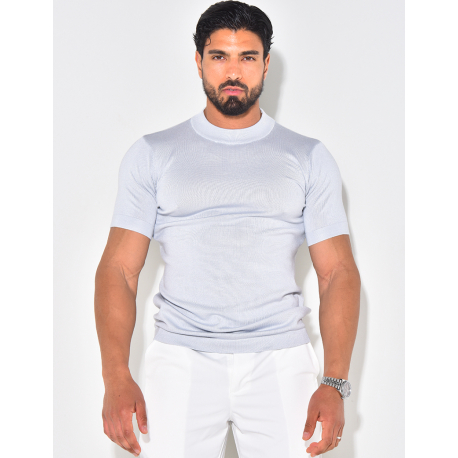 Pull fin à col rond Pull fin à col rond