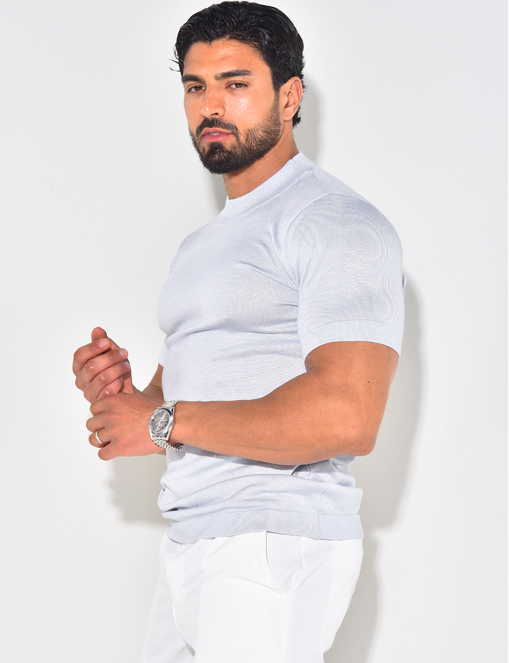 Pull fin à col rond Pull fin à col rond