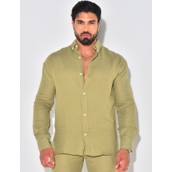 Chemise manches longues en coton Chemise manches longues en coton