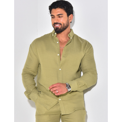 Chemise manches longues en coton Chemise manches longues en coton